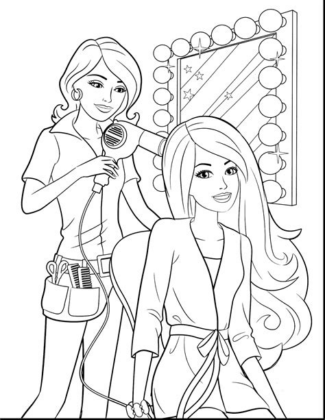 coloring pages of barbies|black barbie coloring picture printable.